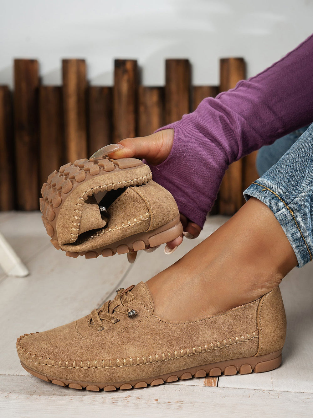 Happy™ BoatShoes: Premie Comfort Uitglijden-Op Moccasin Boot Schoenen