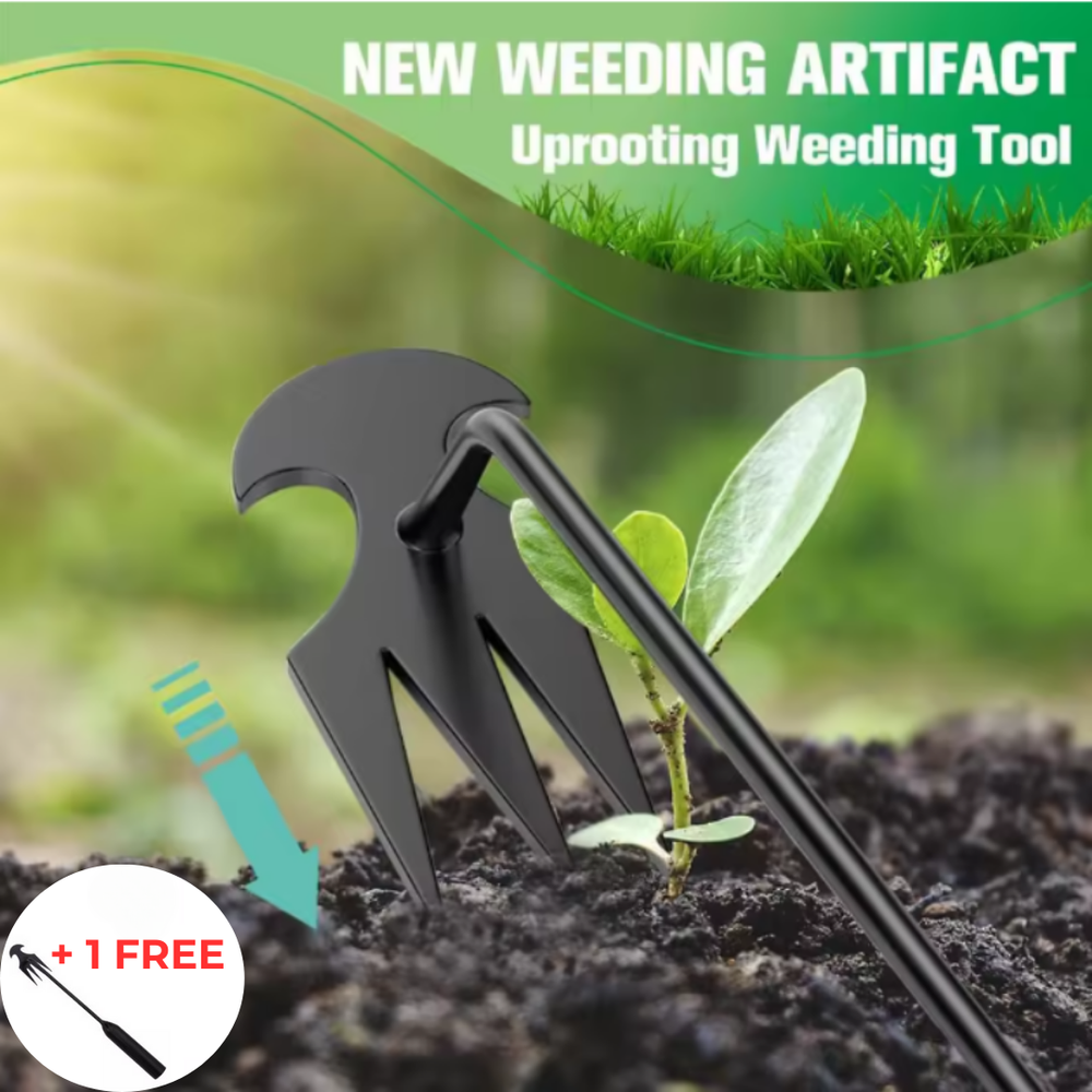 WeedRemover 1+1 GRATIS: Ergonomisch Onkruid Verwijderen Tuin Gereedschap