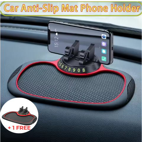 Holder360° PhoneMat 1+1 GRATIS: Multifunctionele Antislip Dashboard Telefoonmat