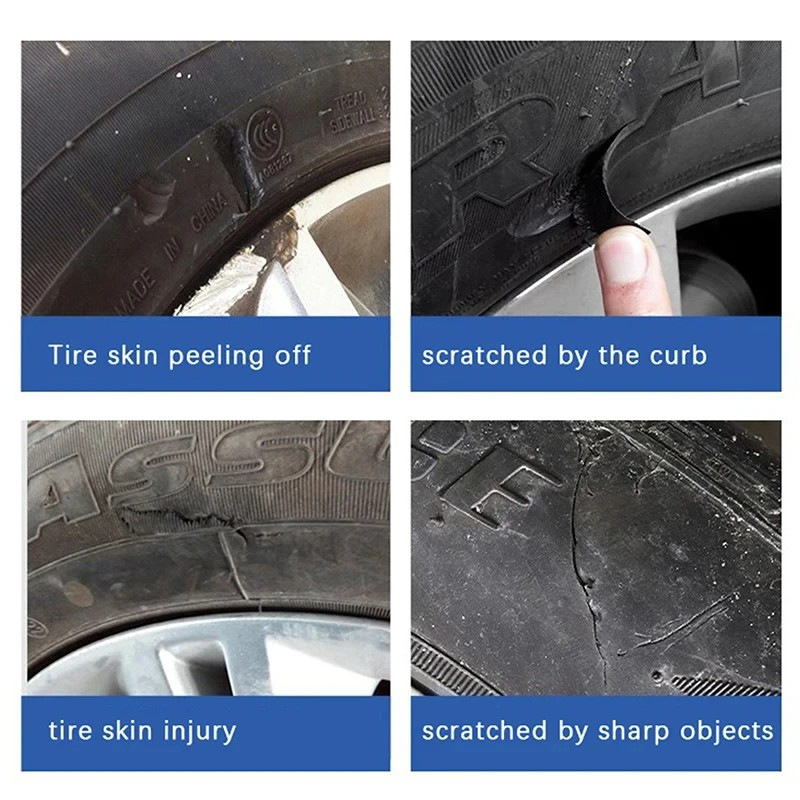TireFix 1+1 GRATIS: Universele Multifunctionele Band Oppervlak Reparatie Lijm