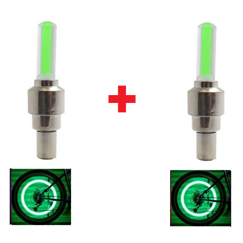 Ledsen™ ValveLights 1+1 GRATIS: LED Band Ventiel Doppen Nacht Ritten Wiel Lichten