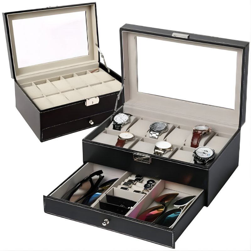 WatchVault - Stijlvolle Beschermende Horloge Vault En Organizer