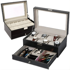 WatchVault - Stijlvolle Beschermende Horloge Vault En Organizer