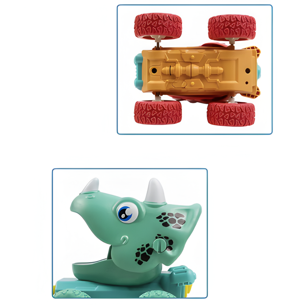 Kletshuts™ DinosaurToy: Leuk En Gemakkelijk Terugtrekken Ontwerp Auto Dinosaurus Speelgoed