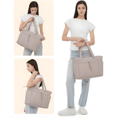 Icone™ ToteBag: Lichtgewicht Multi Compartiment Dames Tote Tas