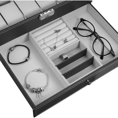 WatchVault - Stijlvolle Beschermende Horloge Vault En Organizer