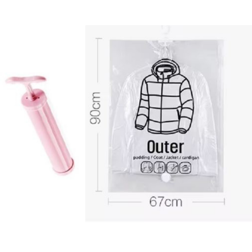 Icone™ SpaceCompress: Hangende Vacuum Opbergzakken