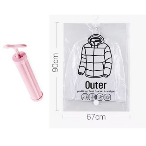 Icone™ SpaceCompress: Hangende Vacuum Opbergzakken