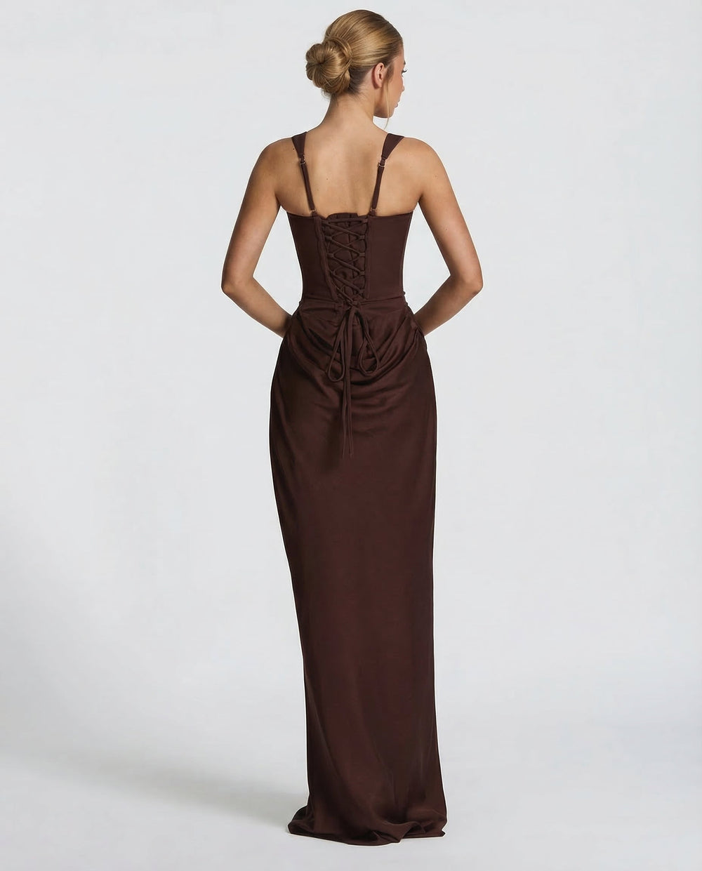 Icone™ LongGown: Sexy Elegante Klassieke Uurglas Pasvorm Lange Gown Jurk