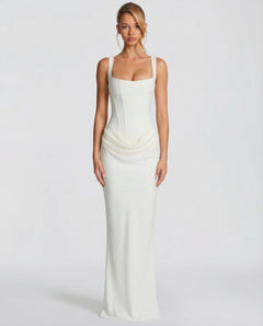 Icone™ LongGown: Sexy Elegante Klassieke Uurglas Pasvorm Lange Gown Jurk