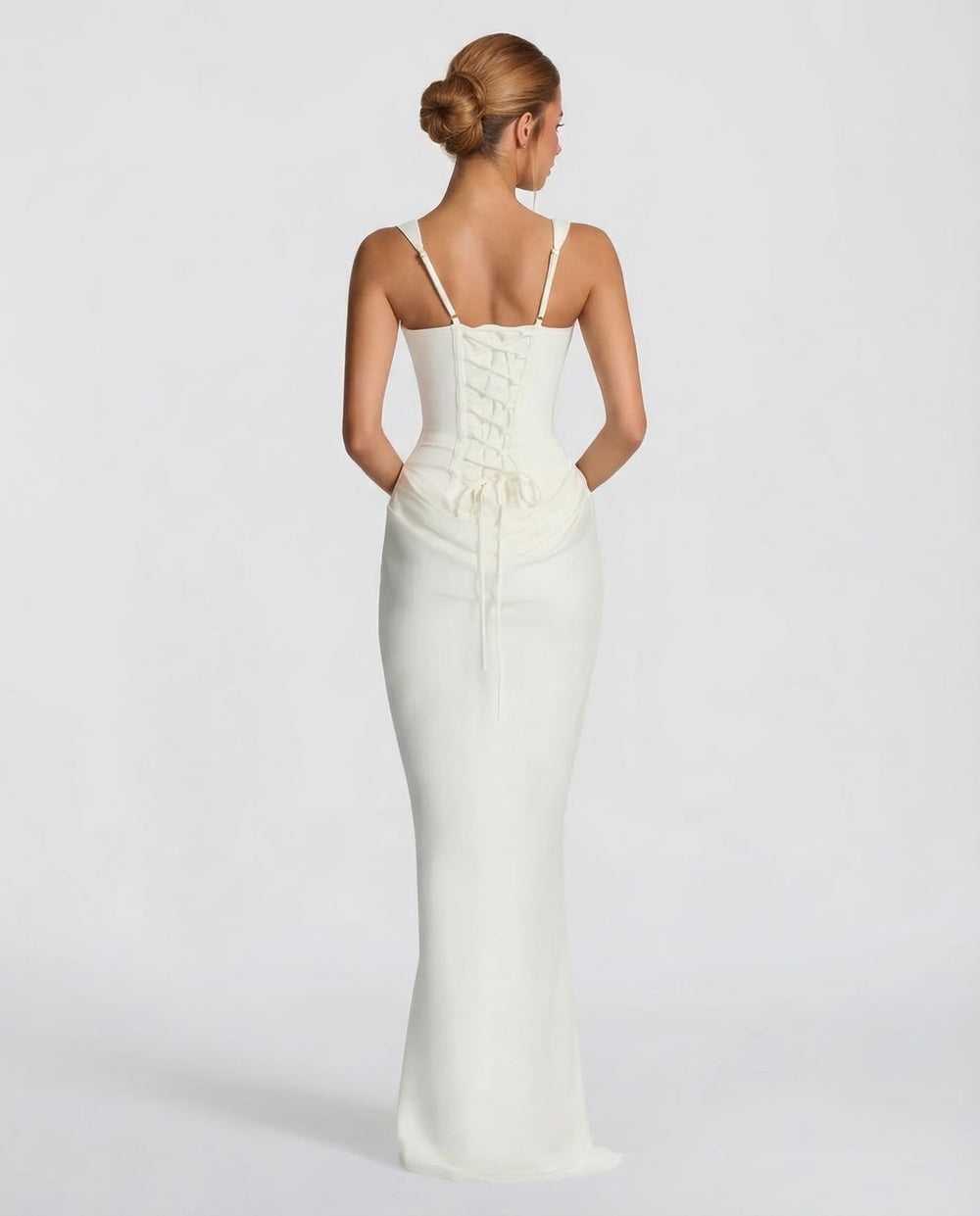 Icone™ LongGown: Sexy Elegante Klassieke Uurglas Pasvorm Lange Gown Jurk