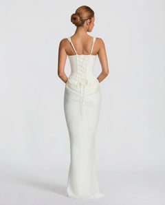 Icone™ LongGown: Sexy Elegante Klassieke Uurglas Pasvorm Lange Gown Jurk