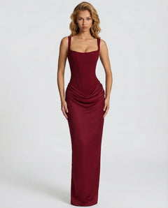 Icone™ LongGown: Sexy Elegante Klassieke Uurglas Pasvorm Lange Gown Jurk