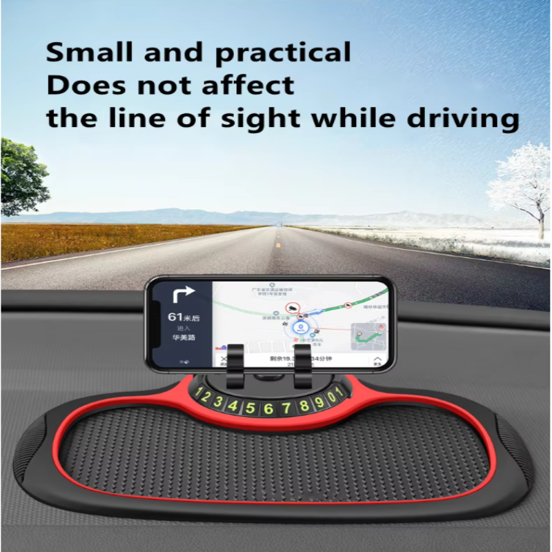 Holder360° PhoneMat 1+1 GRATIS: Multifunctionele Antislip Dashboard Telefoonmat