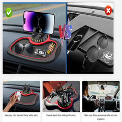 Holder360° PhoneMat 1+1 GRATIS: Multifunctionele Antislip Dashboard Telefoonmat
