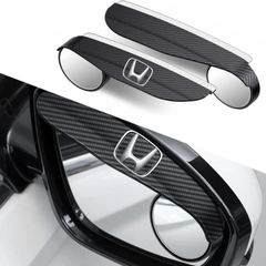 MirrorVisors 1+1 GRATIS: Auto Zijspiegel Regen Wenkbrauw Blinde Hoek Spiegel Visors