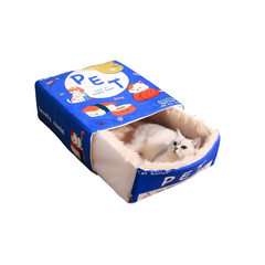 Catfri® CatBed: Gezellig Ingesloten Rectangulair Verstopbed Kat Bed