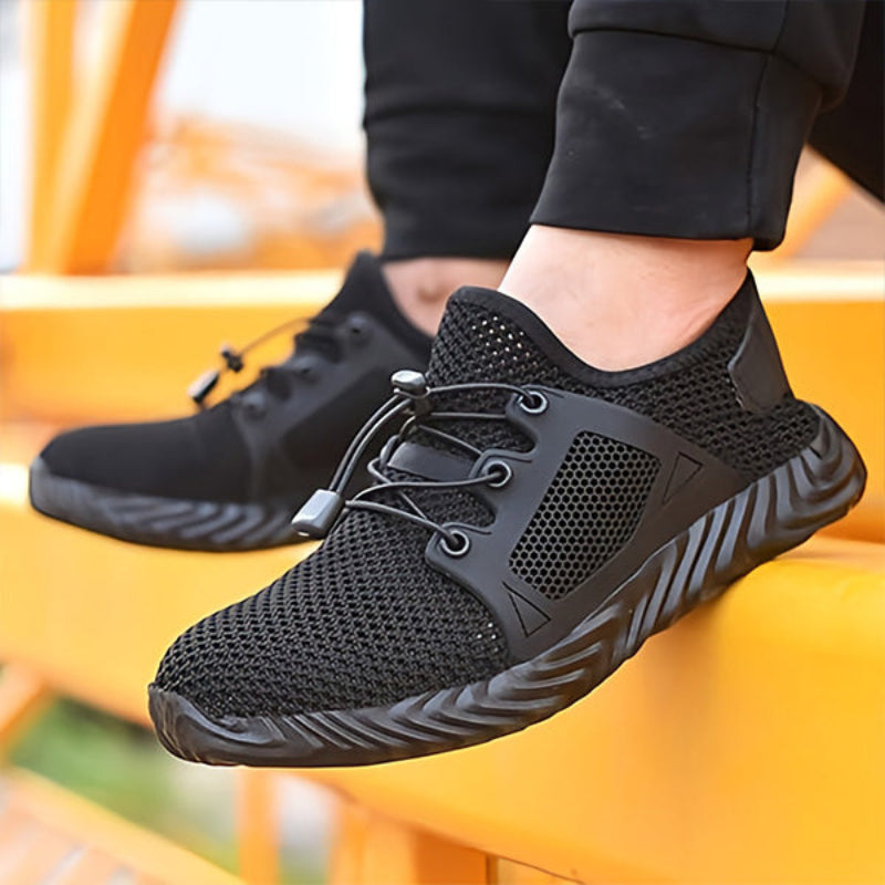 Happy™ BreathableShoes: Ademend Comfortabele Klassieke Stijl Werkbeschermingschoenen