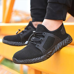 Happy™ BreathableShoes: Ademend Comfortabele Klassieke Stijl Werkbeschermingschoenen