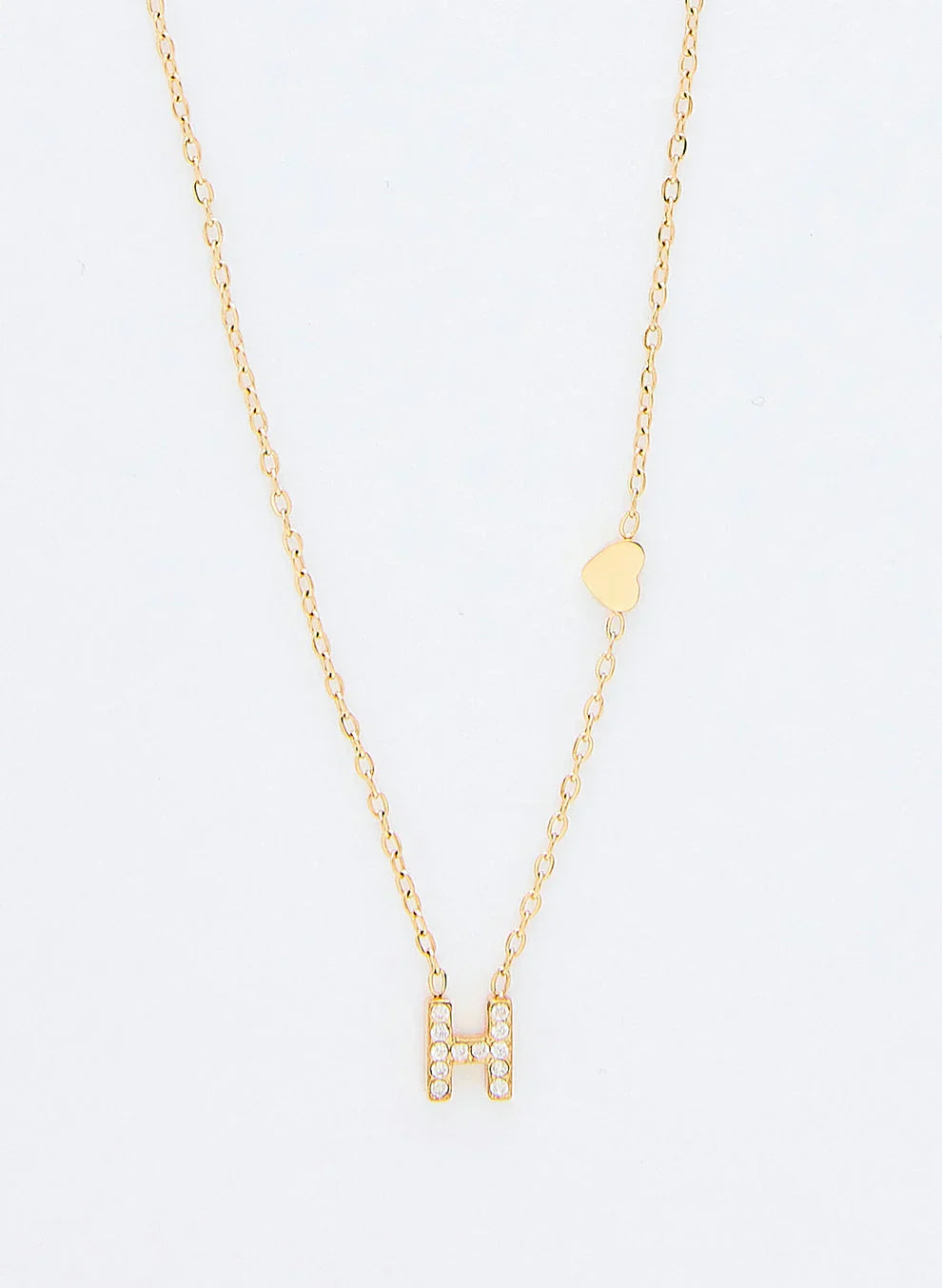 Jewelance™ InitialNecklace: Minimalistische Mode Initiaal Letter Hanger Ketting