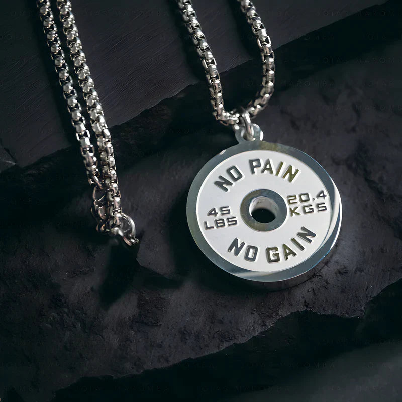 Jewelance™ DumbbellNecklace 1+1 GRATIS: Fitness Gym Dumbbell Geïnspireerde Hanger Ketting