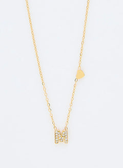 Jewelance™ InitialNecklace: Minimalistische Mode Initiaal Letter Hanger Ketting