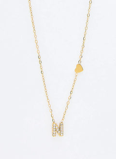 Jewelance™ InitialNecklace: Minimalistische Mode Initiaal Letter Hanger Ketting