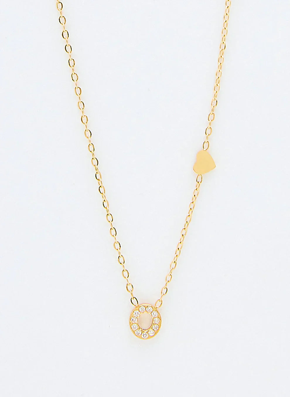 Jewelance™ InitialNecklace: Minimalistische Mode Initiaal Letter Hanger Ketting