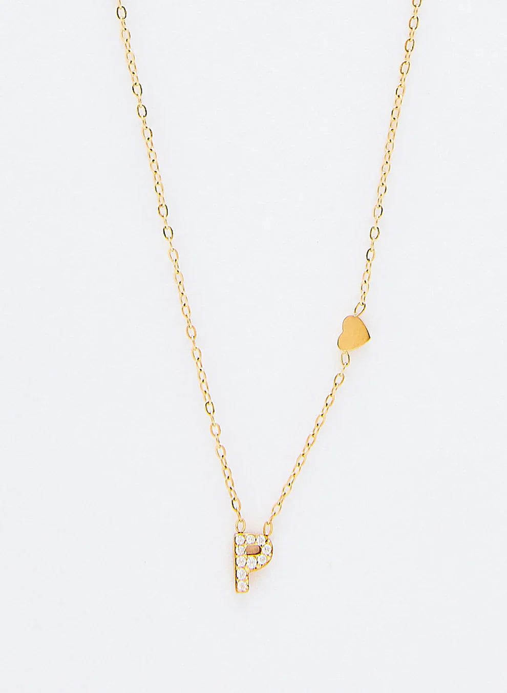 Jewelance™ InitialNecklace: Minimalistische Mode Initiaal Letter Hanger Ketting