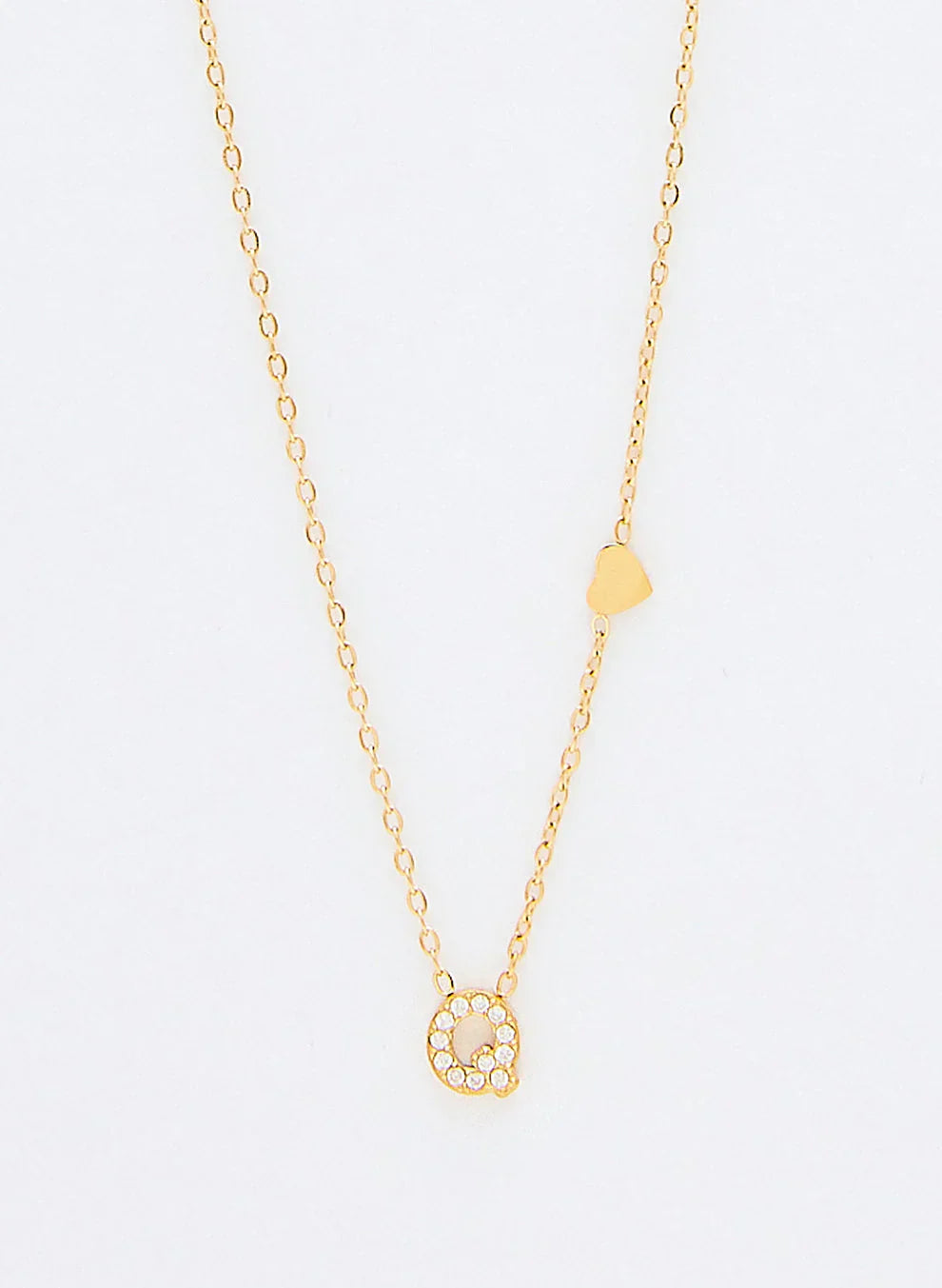 Jewelance™ InitialNecklace: Minimalistische Mode Initiaal Letter Hanger Ketting