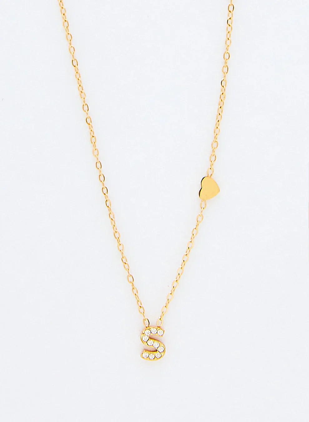 Jewelance™ InitialNecklace: Minimalistische Mode Initiaal Letter Hanger Ketting