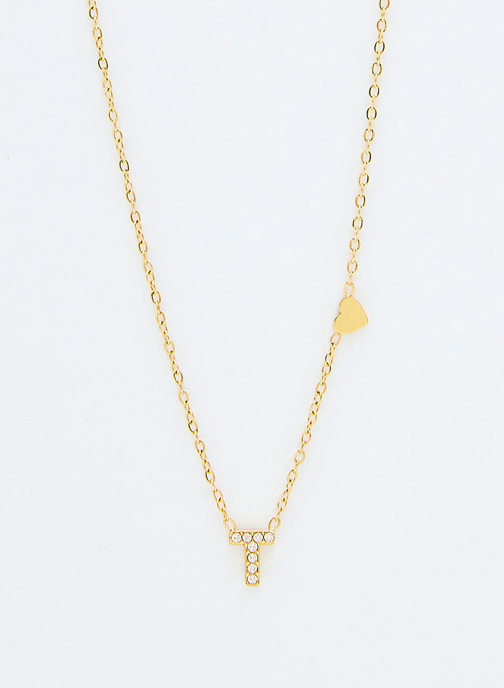Jewelance™ InitialNecklace: Minimalistische Mode Initiaal Letter Hanger Ketting