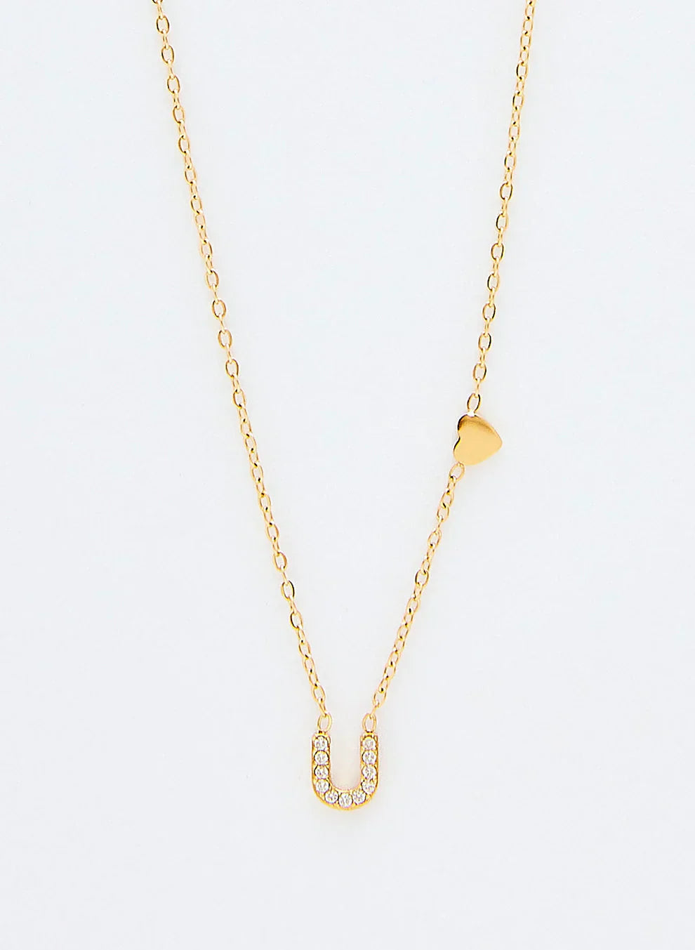 Jewelance™ InitialNecklace: Minimalistische Mode Initiaal Letter Hanger Ketting