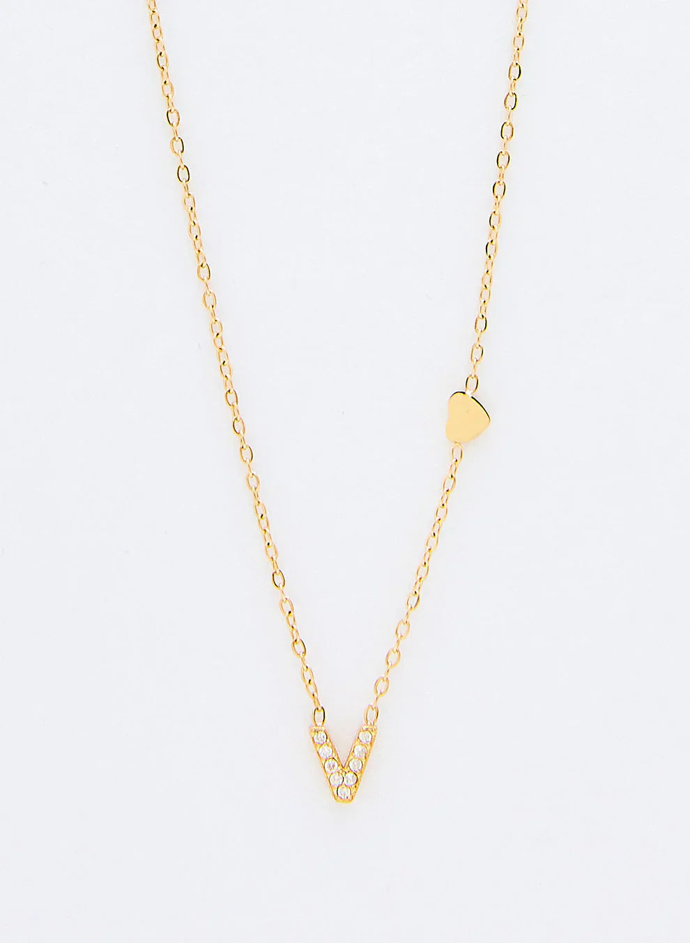 Jewelance™ InitialNecklace: Minimalistische Mode Initiaal Letter Hanger Ketting