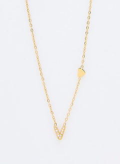 Jewelance™ InitialNecklace: Minimalistische Mode Initiaal Letter Hanger Ketting