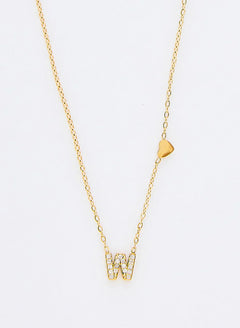 Jewelance™ InitialNecklace: Minimalistische Mode Initiaal Letter Hanger Ketting