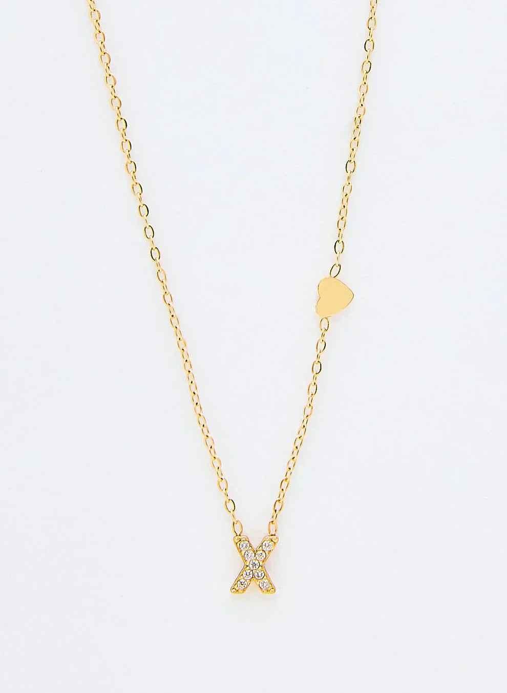 Jewelance™ InitialNecklace: Minimalistische Mode Initiaal Letter Hanger Ketting