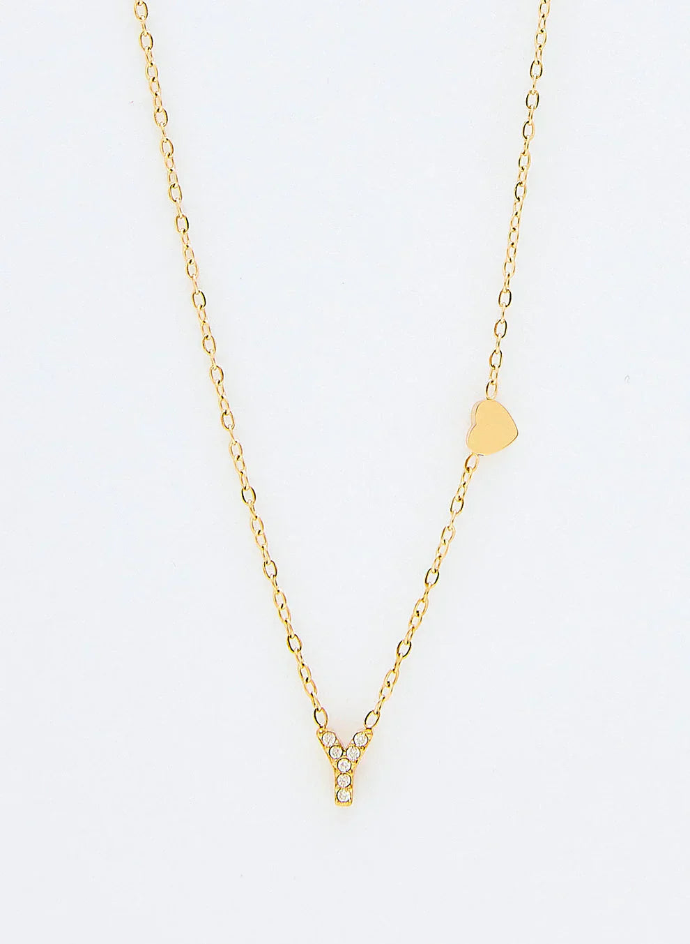 Jewelance™ InitialNecklace: Minimalistische Mode Initiaal Letter Hanger Ketting