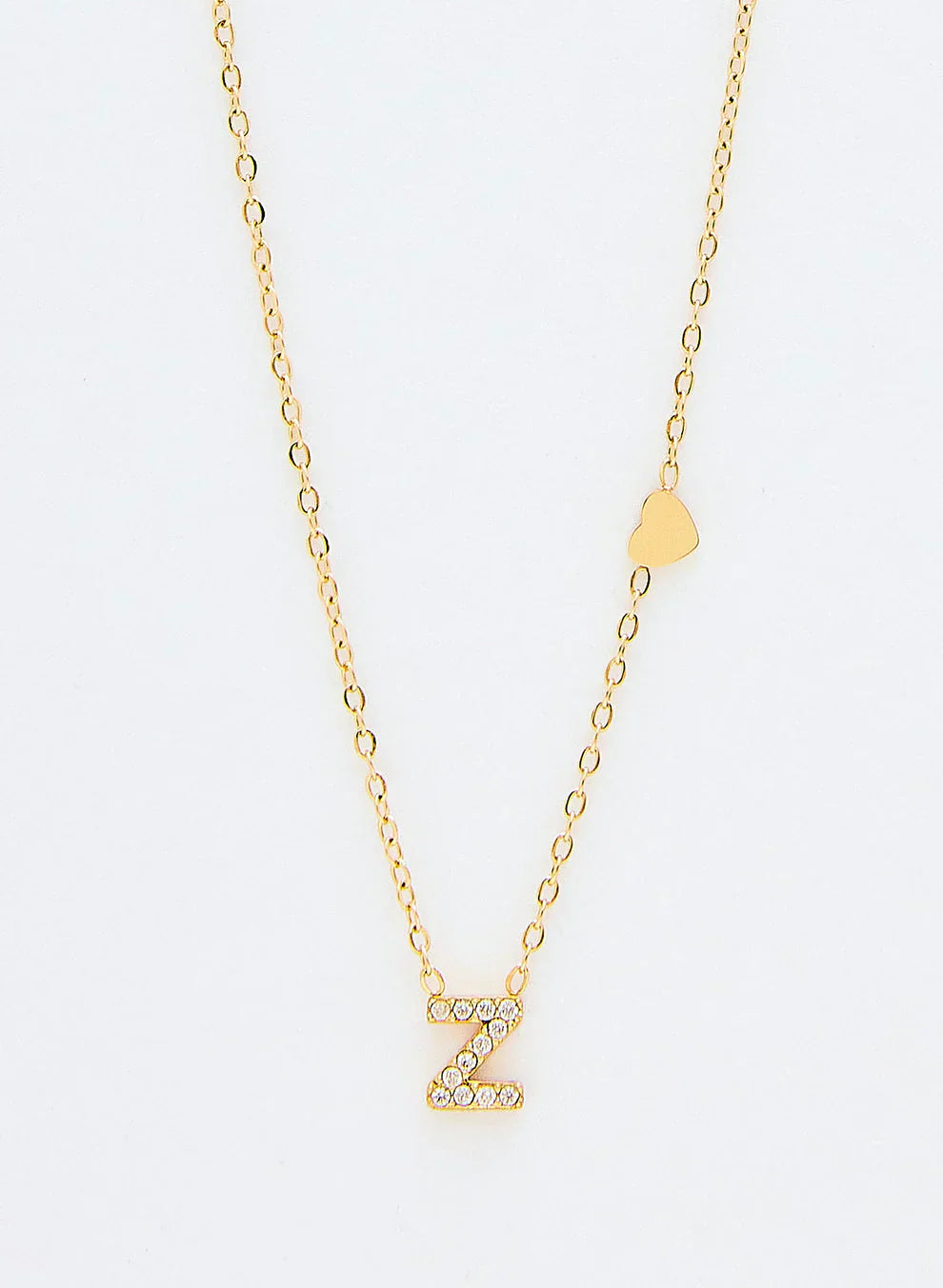 Jewelance™ InitialNecklace: Minimalistische Mode Initiaal Letter Hanger Ketting