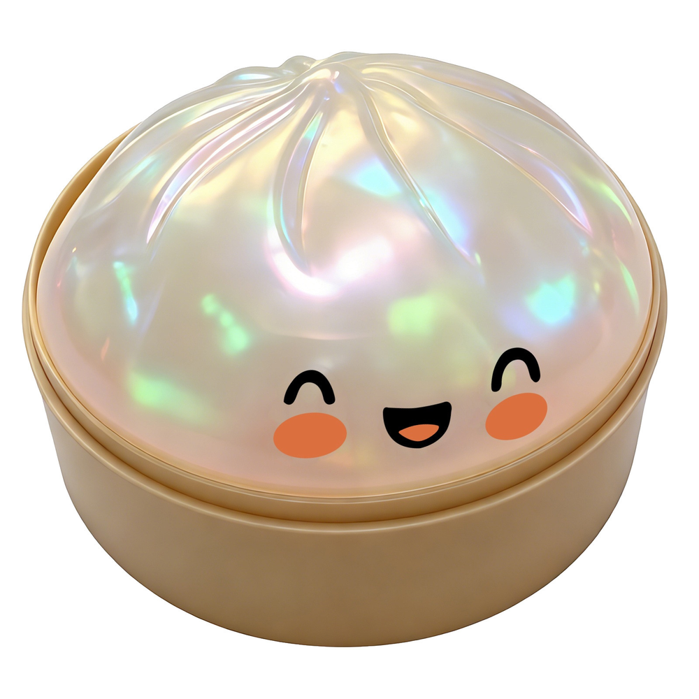 Kletshuts™ SquishyDumpling 1+1 GRATIS: Glitter Squishy Dumpling Sensorisch Knijp Speelgoed