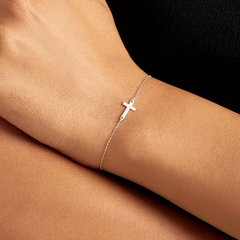 Jewelance™ CrossBracelet 1+1 GRATIS: Unisex Klassieke Minimalistische Kruisarmband