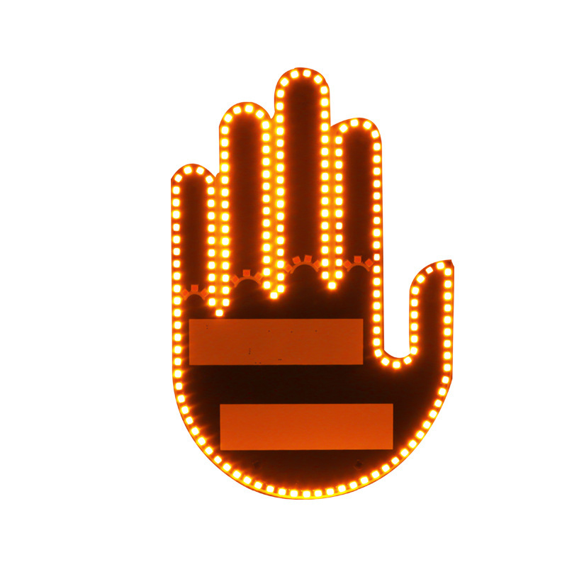 Ledsen™ SignLight: LED Achterruit Signaalbord Lichtdisplay