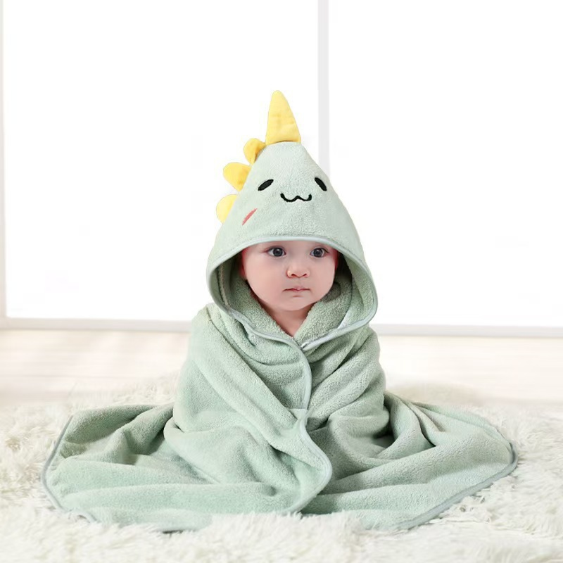 Kletshuts™ BabyBathrobe 1+1 GRATIS - Schattig Dierenontwerp Baby Kapbadjas