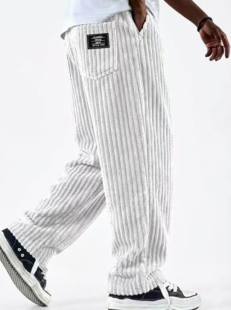 Icone™ CorduroyEssential: Moderne Tijdloze Garderobe Corduroy Essentiële Broek