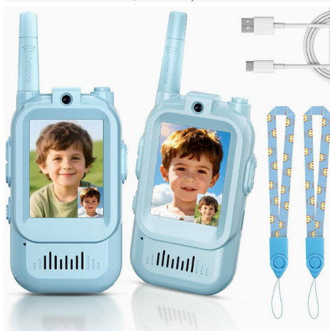 Kletshuts™ VideoTalkie: Intercom Met Camera En Scherm Video Walkie Talkie