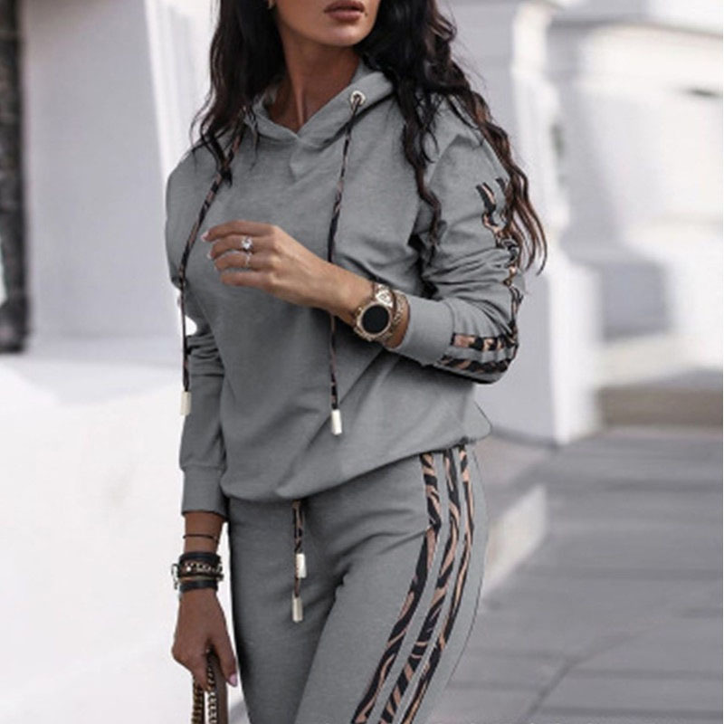 Icone™ SportsSet - Dames Comfortabele Spoor Twee-Delige Sportset