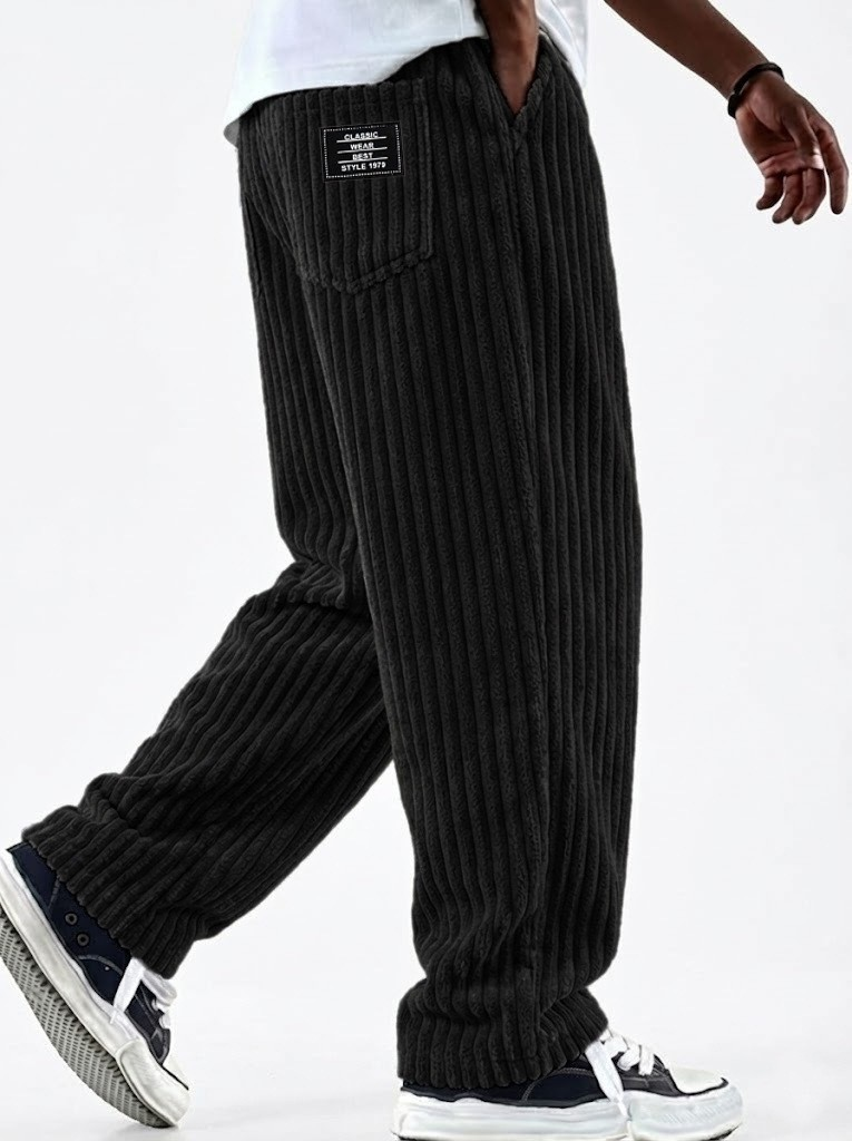 Icone™ CorduroyEssential: Moderne Tijdloze Garderobe Corduroy Essentiële Broek