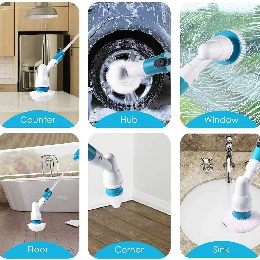 Cleaner Pro° TurboScrub: Elektrische 360 Turbo Spin Schoonmaakborstel