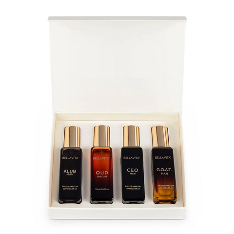 PerfumeSet - Luxe Mannen Parfum Set Reisformaat Collectie