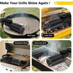 Globetrek° PowerBrush: Elektrische Power Grill Reiniger Rotating Diepe Reinigingsborstel
